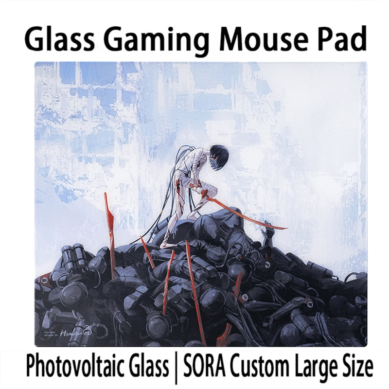 Esports Gaming Gear - P-Psychological Gear Gaming Glazen Muismat YUME