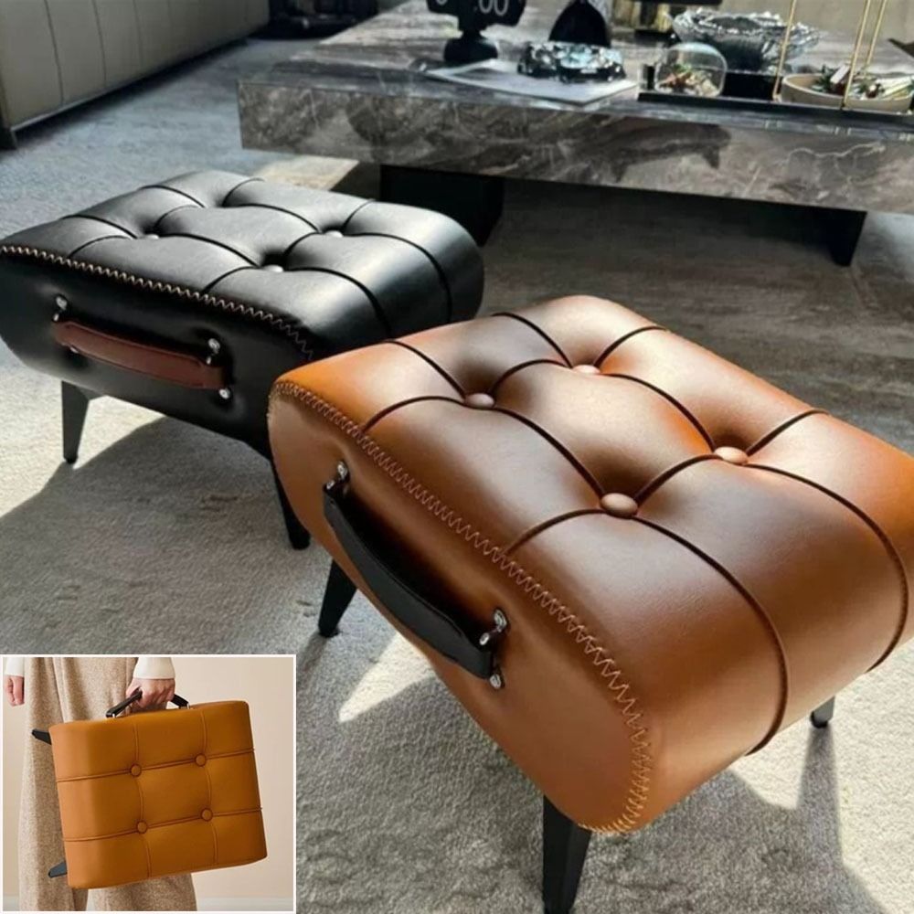 Footrest Under Desk - Nieuwe ruimtebesparende voetenbank met hoge veerkracht,