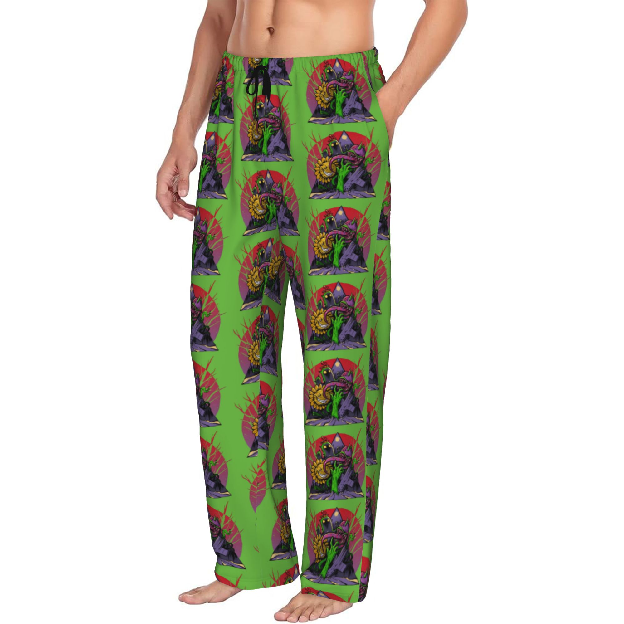 Video Gaming & Esports Usd Acc - Custom Plants Gaming Zombies Pyjamabroek Heren