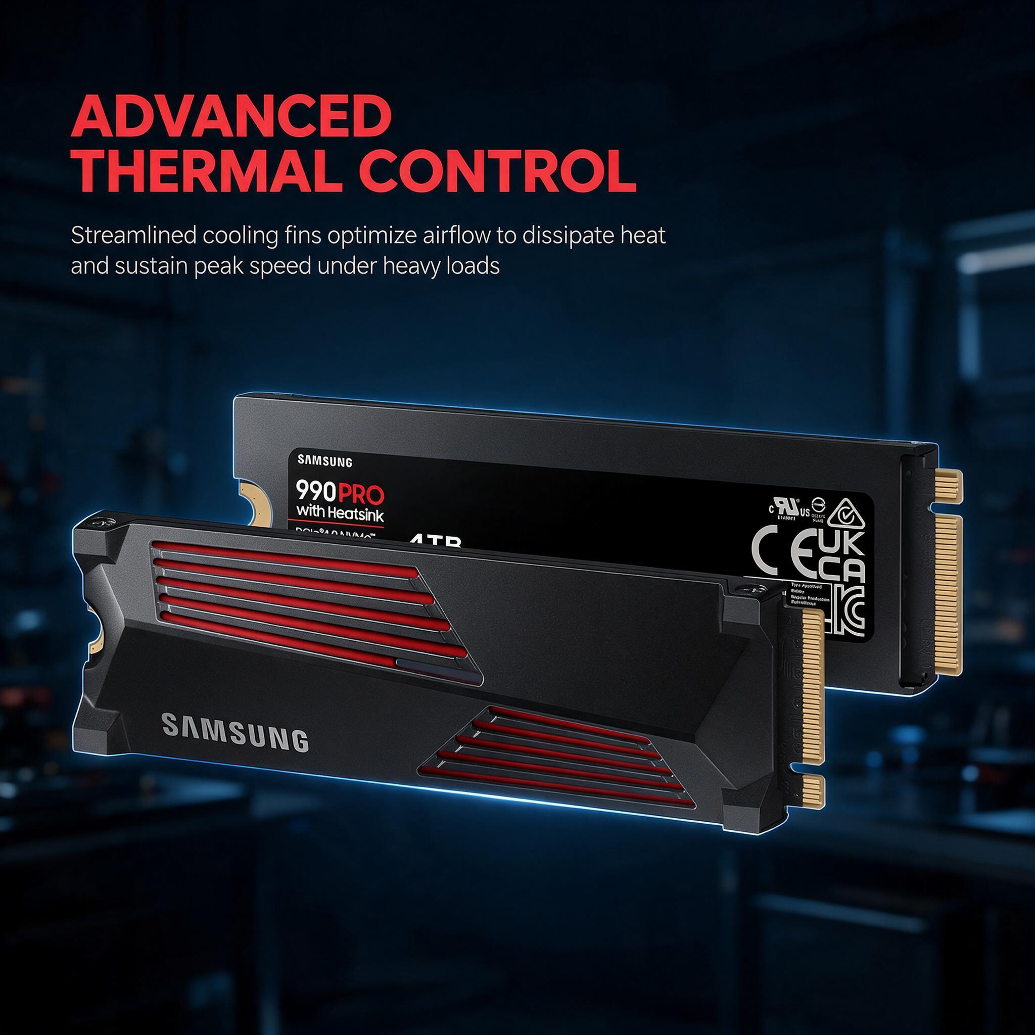 SAMSUNG 990 PRO met koellichaa - Samsung Ssd 990 Pro recensie en prijs