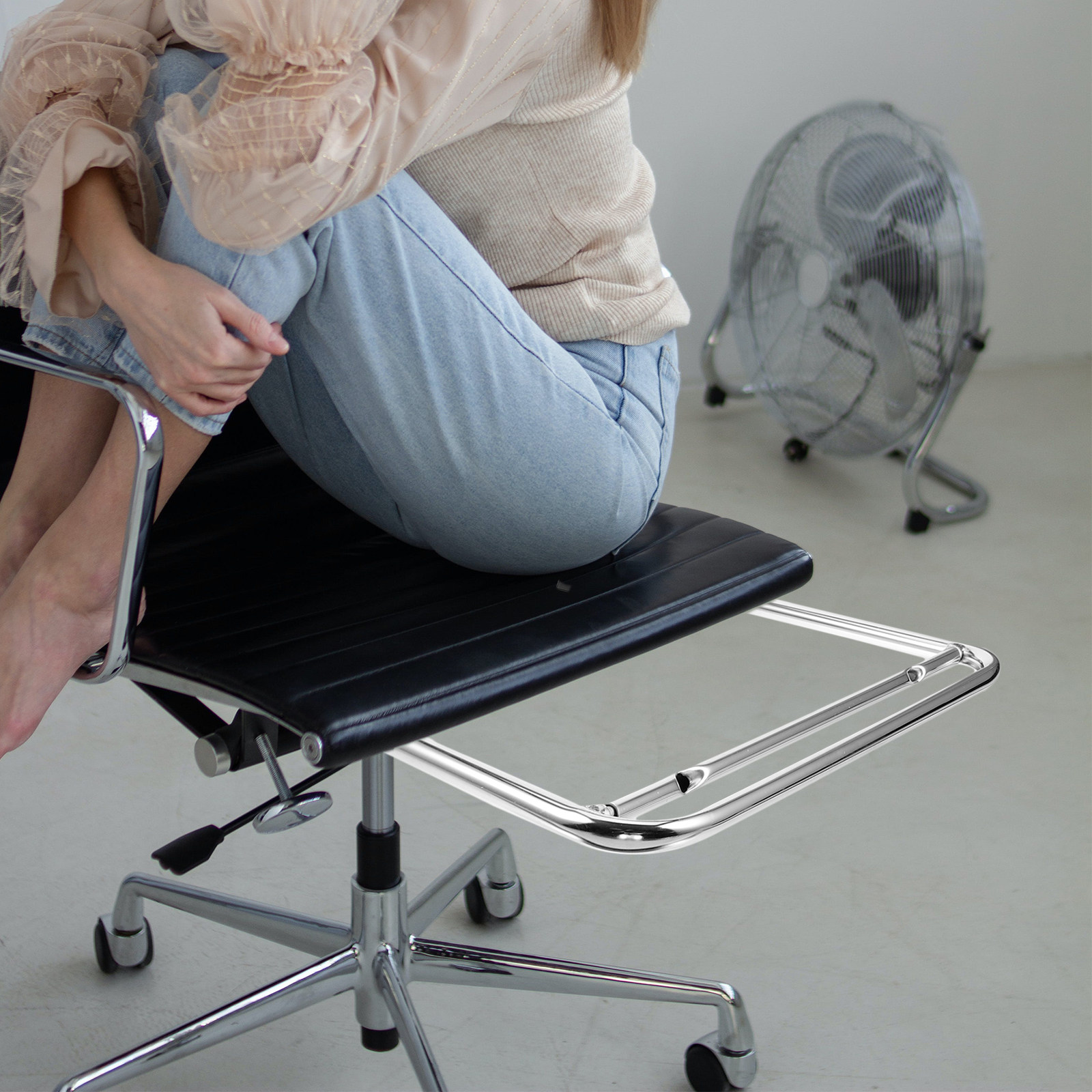 Roestvrijstalen voetsteun voor - Footrest Under Desk recensie en prijs