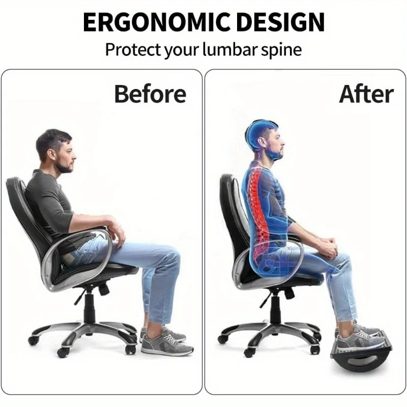 Ergonomische schommelvoetenste - Footrest Under Desk recensie en prijs